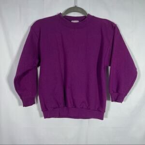 Tultex Maximum Sweats, Sweatshirt, Size L (14/16) Purple.